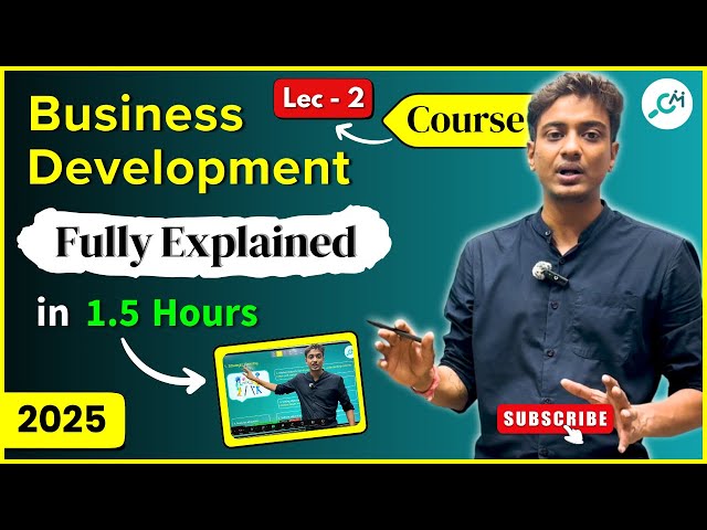 Business Development Manager Course 2025 | Business Development Course | 10 Tactics a BDM Must Know
