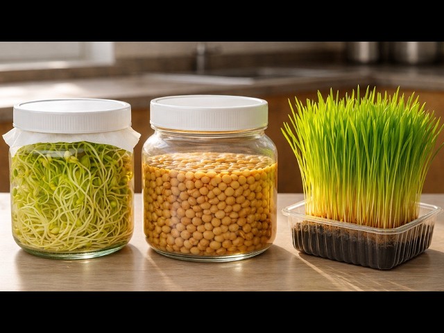 🌿Cómo hacer Brotes o Germinados de Semillas en Casa Fácil y Rápido