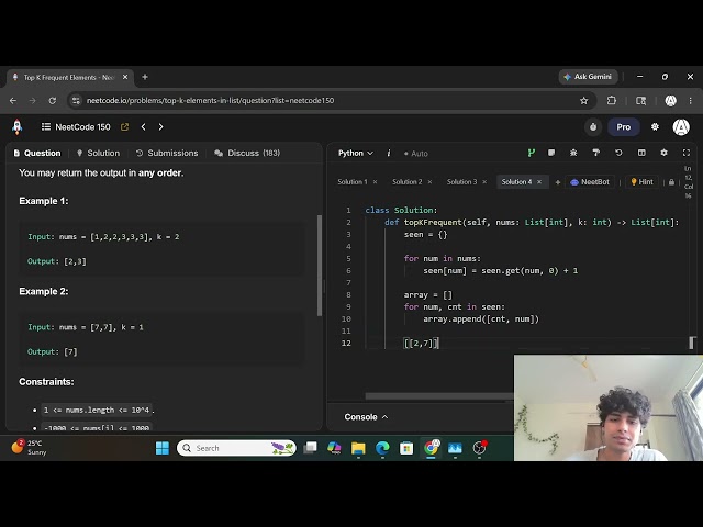 TopK Frequent LeetCode/NeetCode