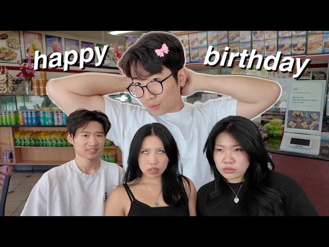 SPOILING OUR BIG BROTHER FOR HIS BIRTHDAY! *he's a diva*