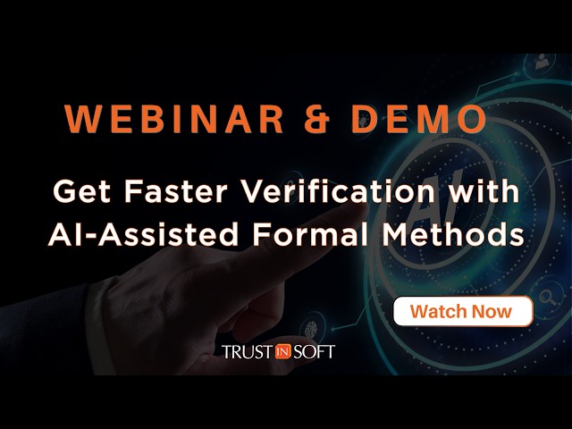 Webinar & Demo: Get Faster Verification with AI-Assisted Formal Methods