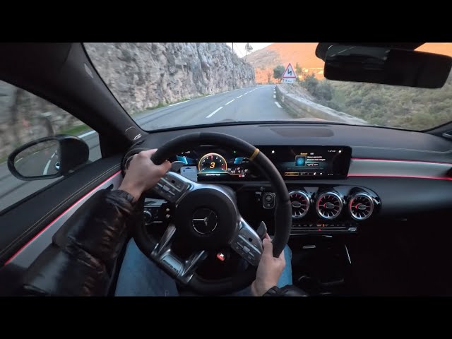 Mountain Run Mercedes A45S AMG POV (4K)
