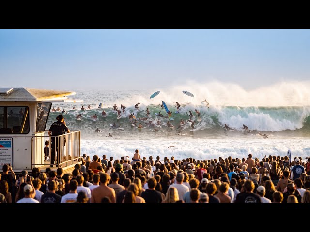 SURFING THE MOST CROWDED WAVE IN THE WORLD! (SLAMMARACK!)