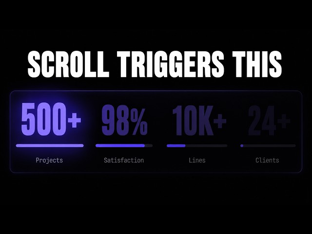 CSS Scroll Animations Just Got Insanely Powerful