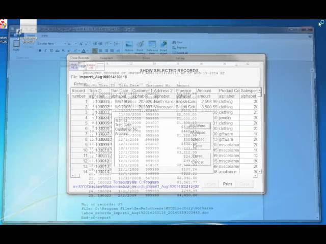 GenRe: DIY Computer Programming - Convert Excel Files to PC Databases