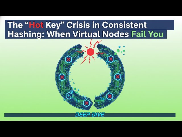 Consistent Hashing's Hot Key Crisis: Virtual Nodes Failing? Solve Load Imbalance!