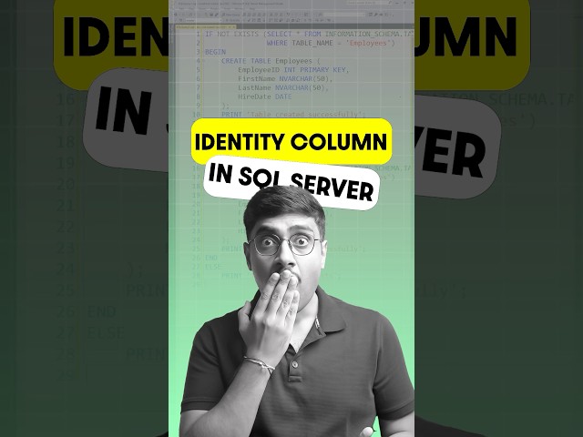 1 SQL Server Secrets You Won't Learn in School