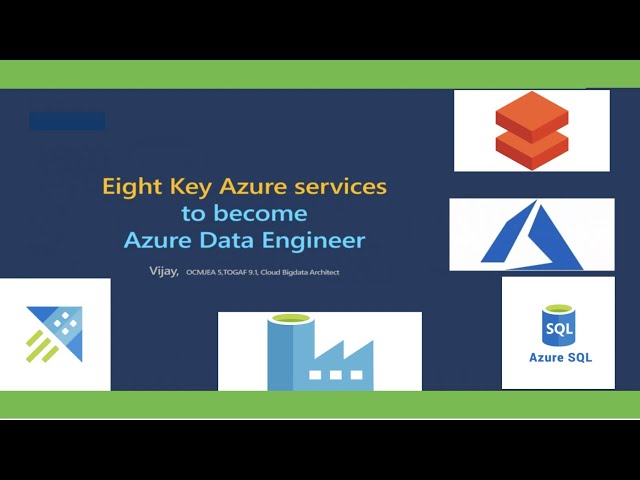 Top Azure Services A Data Engineer should know