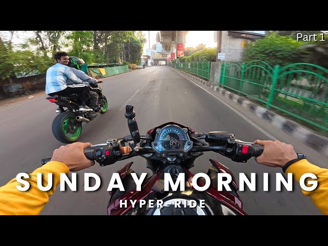 Sunday Morning HYPER Ride with Two Z900s | Speed, Sound & Pure Adrenaline! [Part-1]