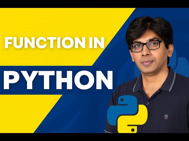 Understanding Functions in Python | The Secret to Clean & Efficient Coding