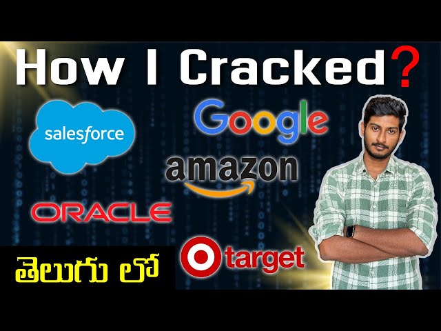 Get Offers from Top MNC’s in just 6 Months 🚀 | Preparation Plan | Telugu