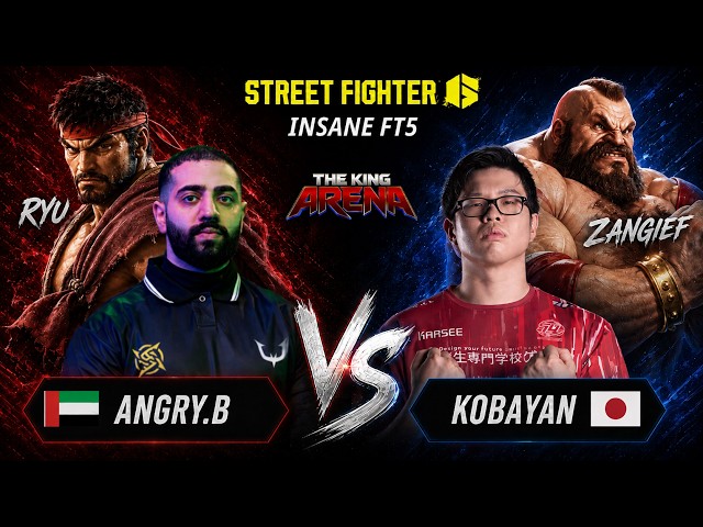 🔥SF6 | KOBAYAN vs ANGRYBIRD | Zangief vs Ryu | Street Fighter 6 🔥