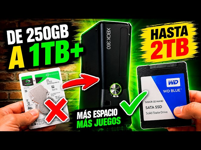 GOODBYE OFFICIAL HDD! Put ANY drive in your Xbox 360