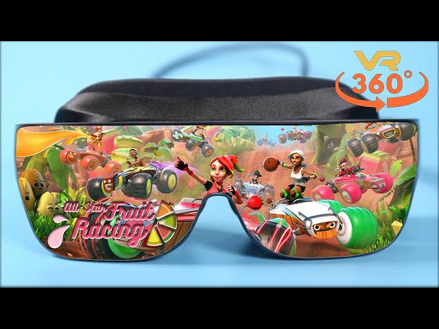 All-Star Fruit Racing VR 360° 4K Virtual Reality Gameplay