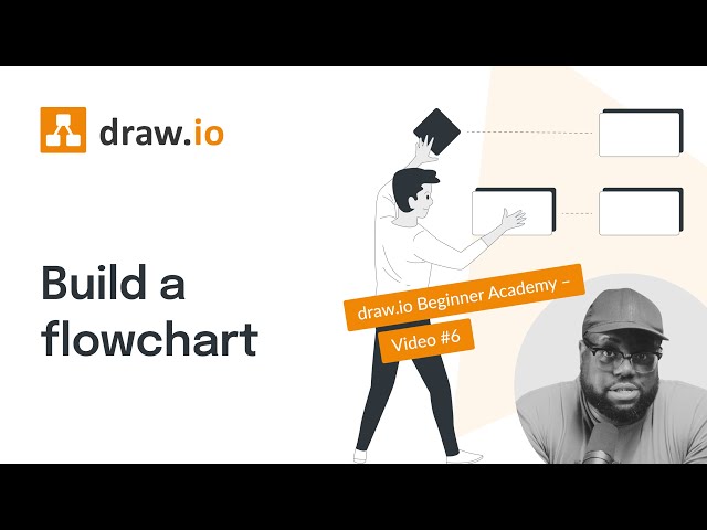 Build a flowchart | draw.io Beginner Academy - Video #6