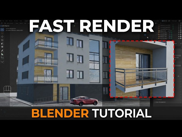 How to Render Specific Areas in Blender