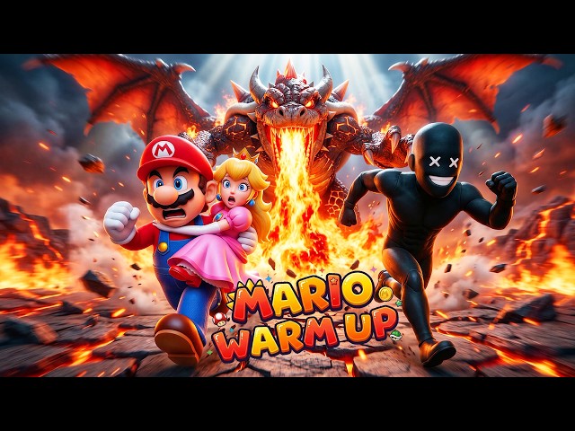 RESCUE PRINCESS PEACH! | Immersive Interactive Warm Up – More Power