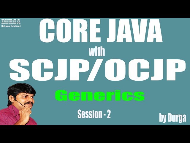 Core Java With OCJP/SCJP: Generics Part-2 || time safety || type casting