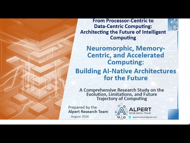 Neuromorphic, Memory-Centric, and Accelerated Computing: Building AI-Native Architectures
