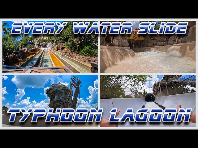 EVERY Water Slide at Typhoon Lagoon | POV's