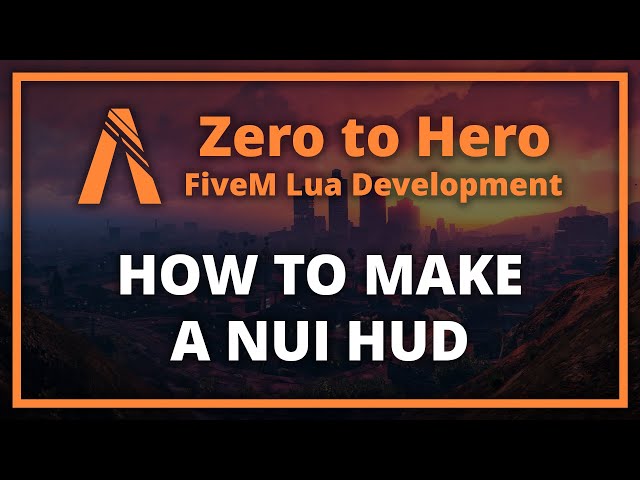 How to Create HUDs and UIs using NUI (Zero to Hero Episode 7)