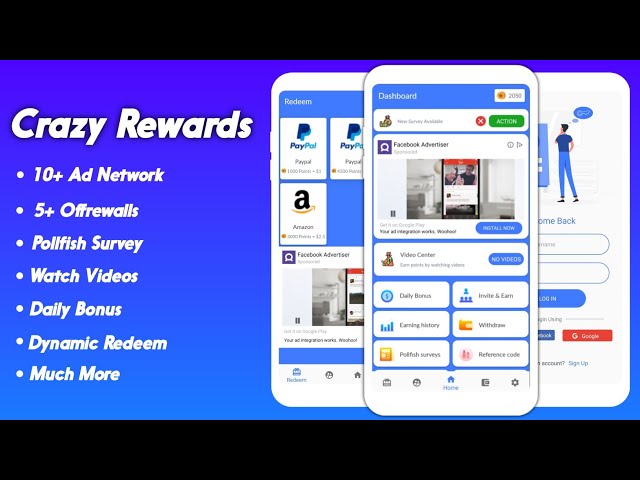 Android Reward app source code | Create your own Earning app | Android studio | Free Download