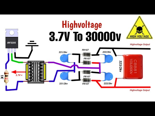 How to Make a Stun Gun | Simple Taser Circuit Explained