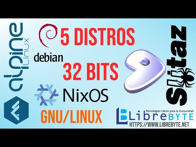 5 GNU/Linux Distros 32 bits