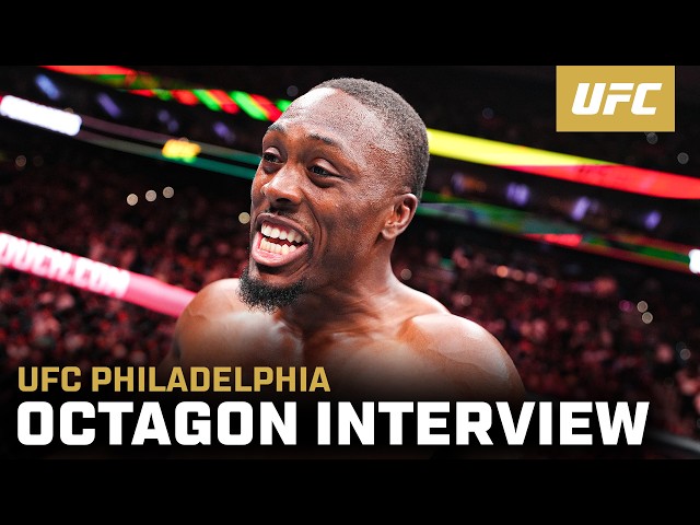 Jalin Turner Octagon Interview | UFC 330