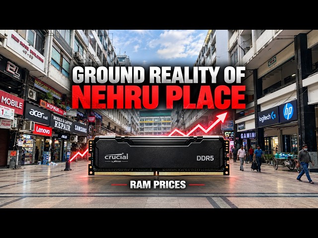 I Investigated RAM Prices in Nehru Place