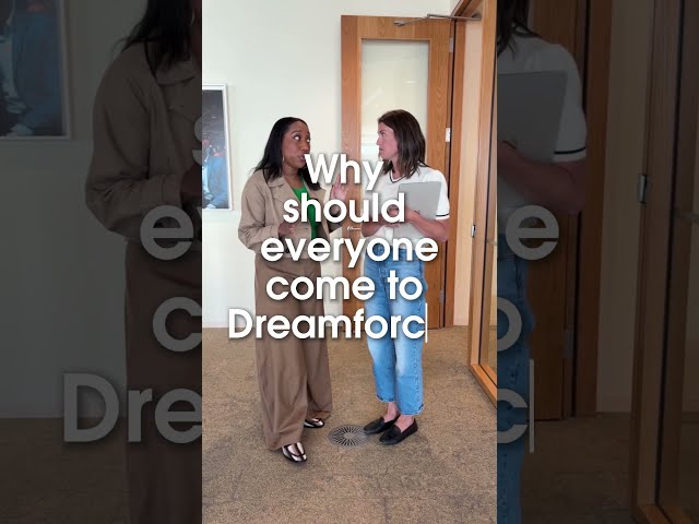 Dreamforce VP: *spills tea*