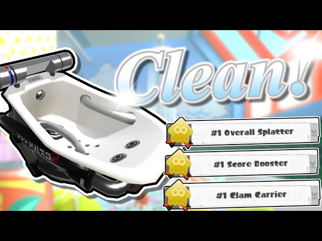 The CLEANEST Splatoon Gameplay You'll Ever See