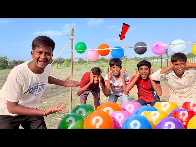 Mystery Balloon Challenge – Every Pop Changes Everything! 🤯