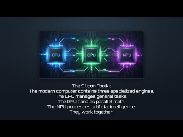 What is an NPU? Understanding CPU, GPU, and NPU Differences