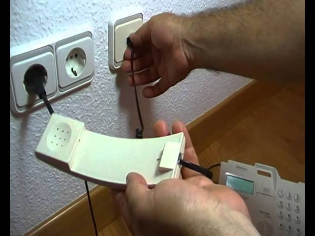 RECYCLING AN OLD TELEPHONE AS A TELEPHONE LINE TESTER