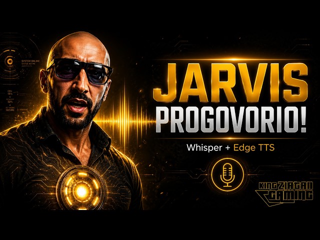🔥JARVIS dobija GLAS🔥 — Epizoda 3 | Whisper + Edge TTS