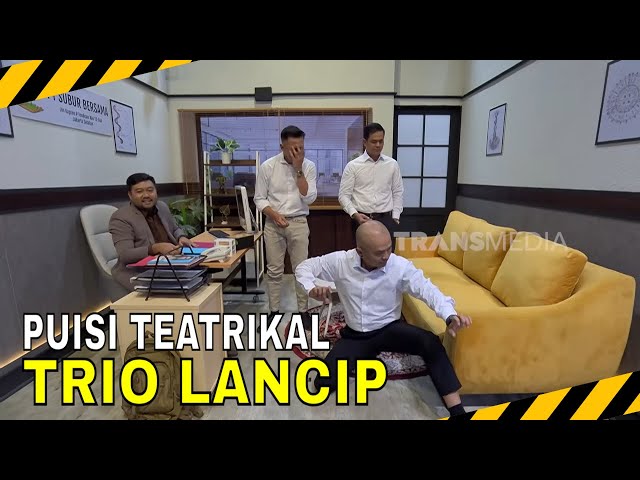 PETJAH! TRIO LANCIP MELAMAR KERJA DI KANTOR MILIK AWWE | MOMEN KOCAK LAPOR PAK! (15/12/25)