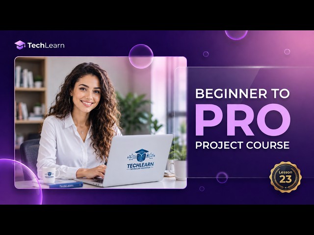 23- Build a Modern Course Enrollment Card with HTML CSS & Bootstrap | Responsive UI Design Tutorial
