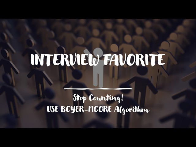 Majority Element Interview Question | Boyer Moore Algorithm in Swift