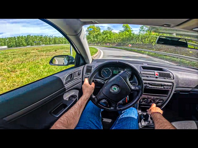 2007 Skoda Octavia | 1.6 MPI 102 HP | POV Test Drive