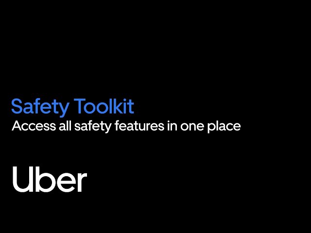 Learn About Uber's Driver Safety Features | Safety at Uber | Uber