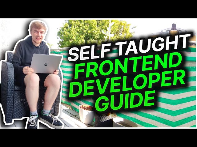 How You Can Become a Self-taught Frontend Developer in 6 Months - Guide