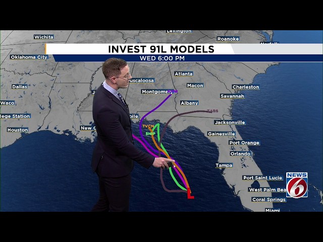 Tropical development chances increasing in the Eastern Gulf