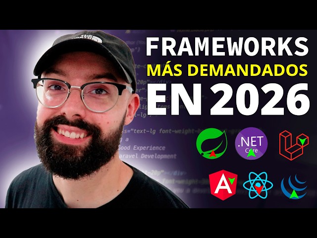¿Cuales son los frameworks de desarrollo más demandados de 2026?