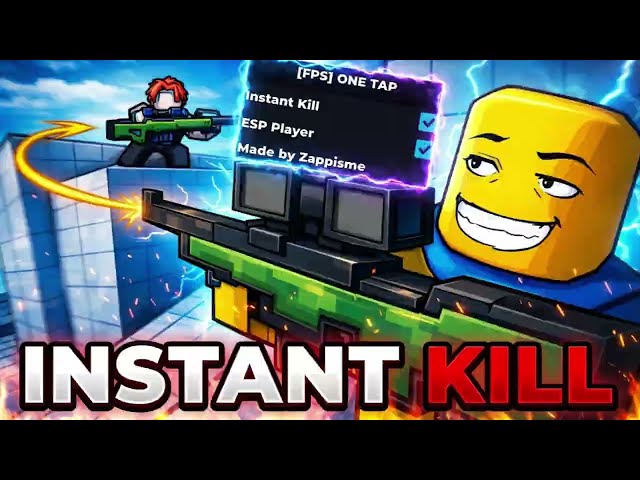 🔥 FPS ONE TAP SCRIPT – Aim Lock, Instant Kill & ESP Player | DOMINATE EVERY MATCH! [FPS] One Tap