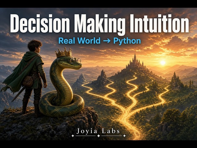 Decision Making in Python: From Real-World Judgment to if, elif, else & Nested Logic