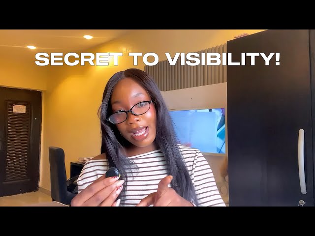 The secret to visibility on TikTok, how to GROW YOUR PAGE. 