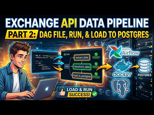 Building an Incremental Data Pipeline (Part 2): Airflow DAG, Docker & Postgres Load