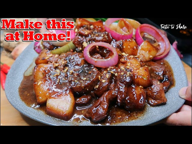 Amazing! Pork chop is So DELICIOUS ❗ Do not BOIL in WATER directly! SIMPLE way to cook Pork Steak.