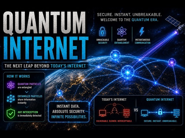 The Internet of the Future Doesn't Use Cables—It Uses Teleportation!  #MindBlown #Innovation #Viral
